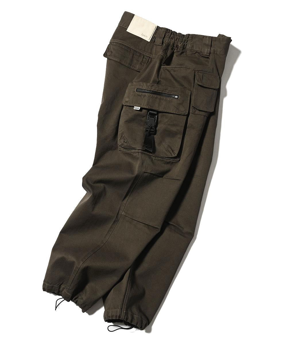 LAKH Supply 10 Pockets Cargo Pants Redline Olive TPC-RLOL