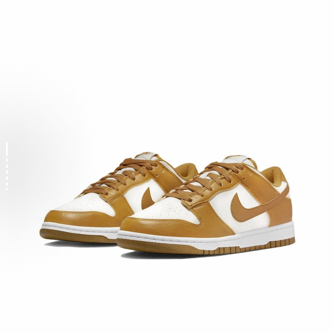 Nike Dunk Low Next Nature Women Phantom Gold Suede DN1431-001 白棕
