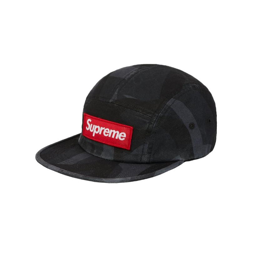 Supreme Military Camp Cap Black Tribal Camo