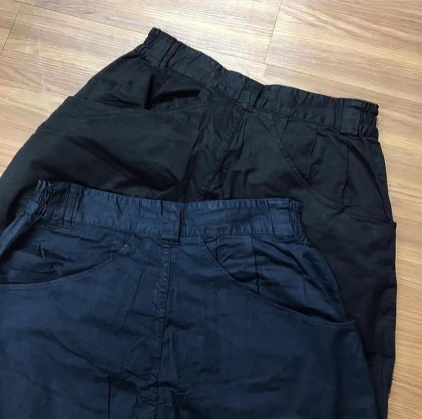 LAKH Supply Wide Cut 1/2 Chino Pants Black Navy Olive 黑色 深藍 綠色