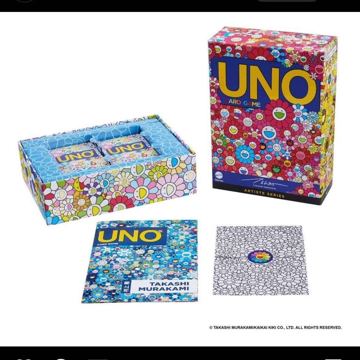 Takashi Murakami 村上隆花花 UNO 限定卡牌套組