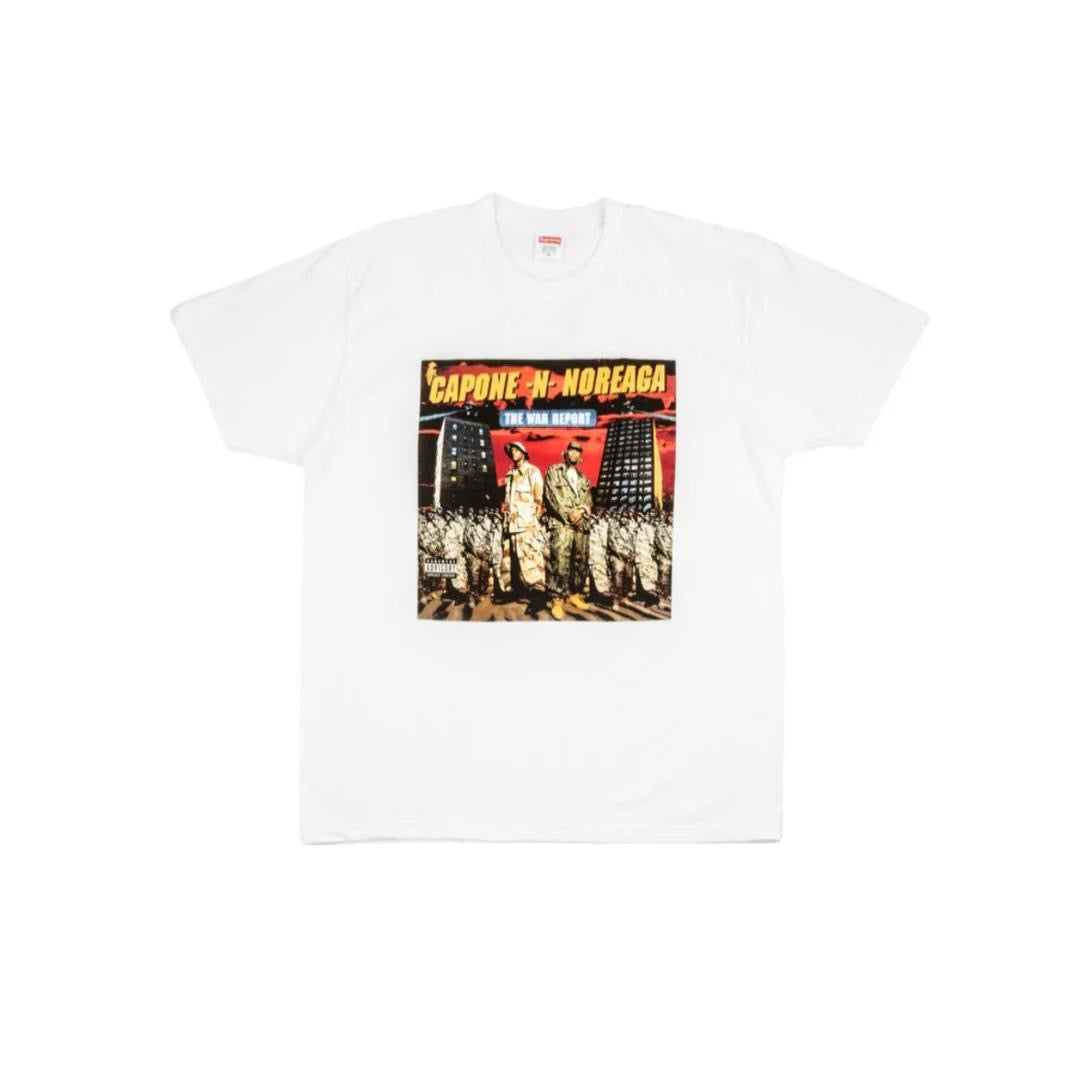 Supreme The War Report Tee White