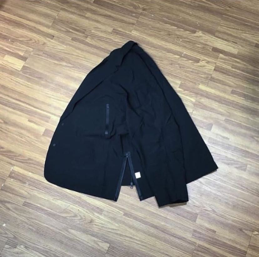 Pin Sktbs 22AW Waterproof Zip Pocket Blazer Black