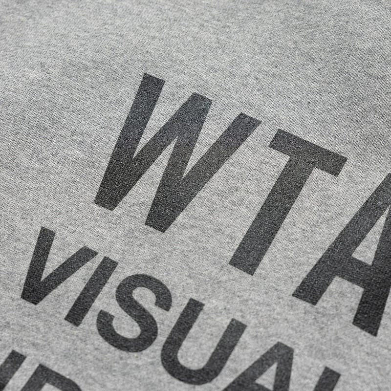 Wtaps Fortless Sweater / Cotton Grey 232ATDT-CPM01S Crewneck