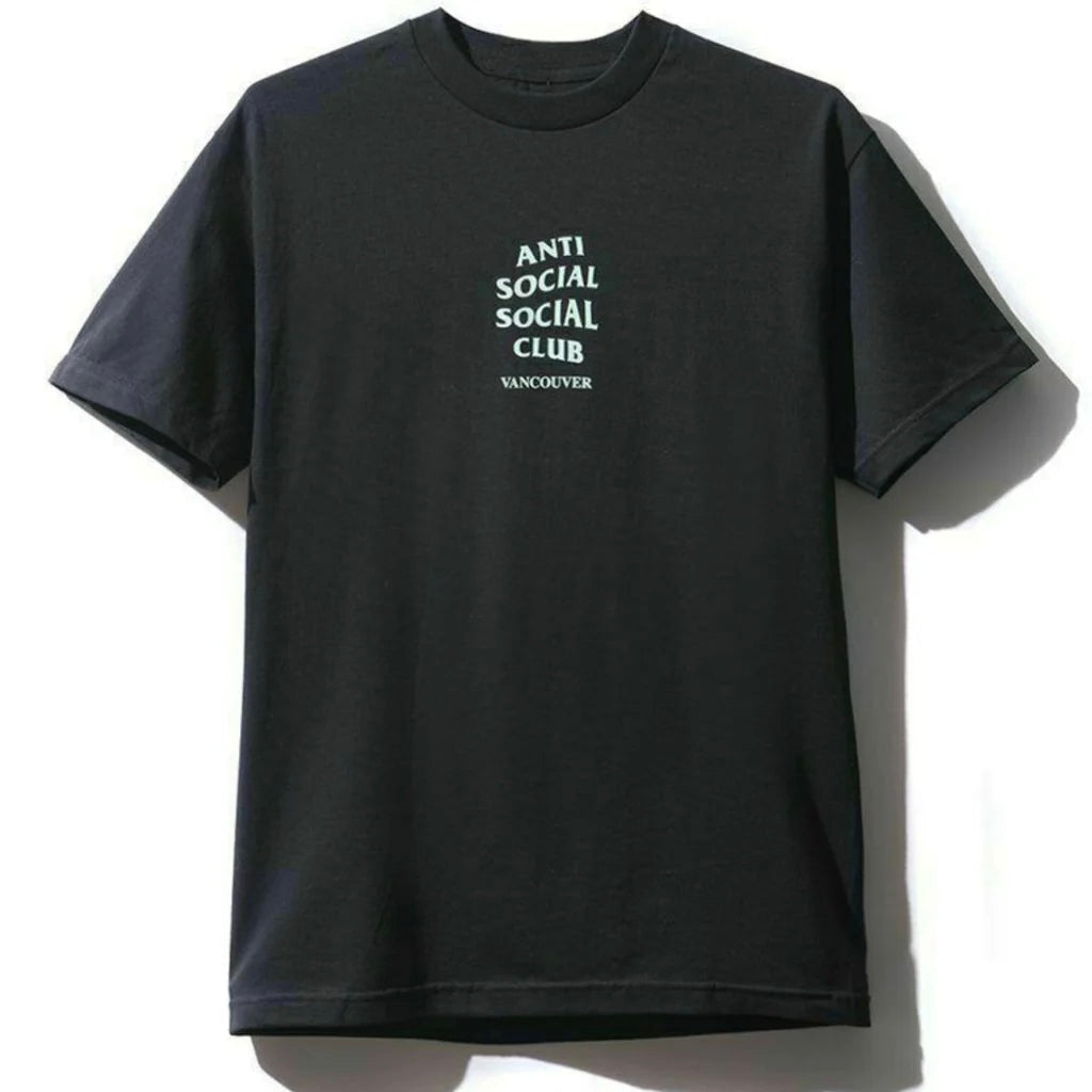 Anti Social Social Club ASSC Vancouver City Tee Black 黑色