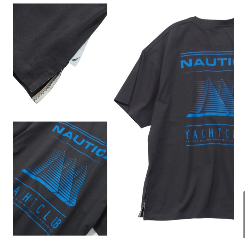 Preorder 預訂 Nautica KR Sprint Poster Tee SS Navy White Dark Grey