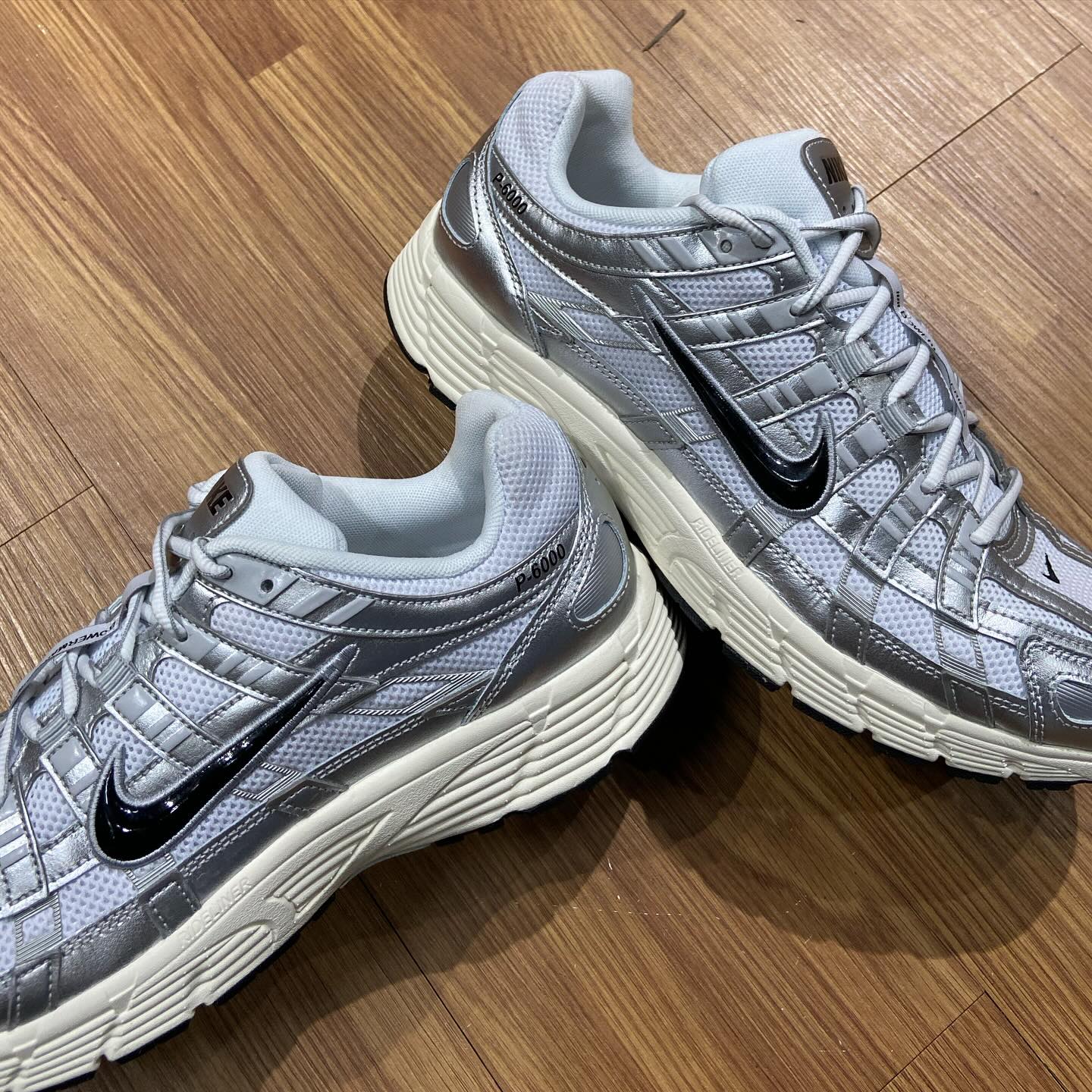 Nike P-6000 White/Silver P6000