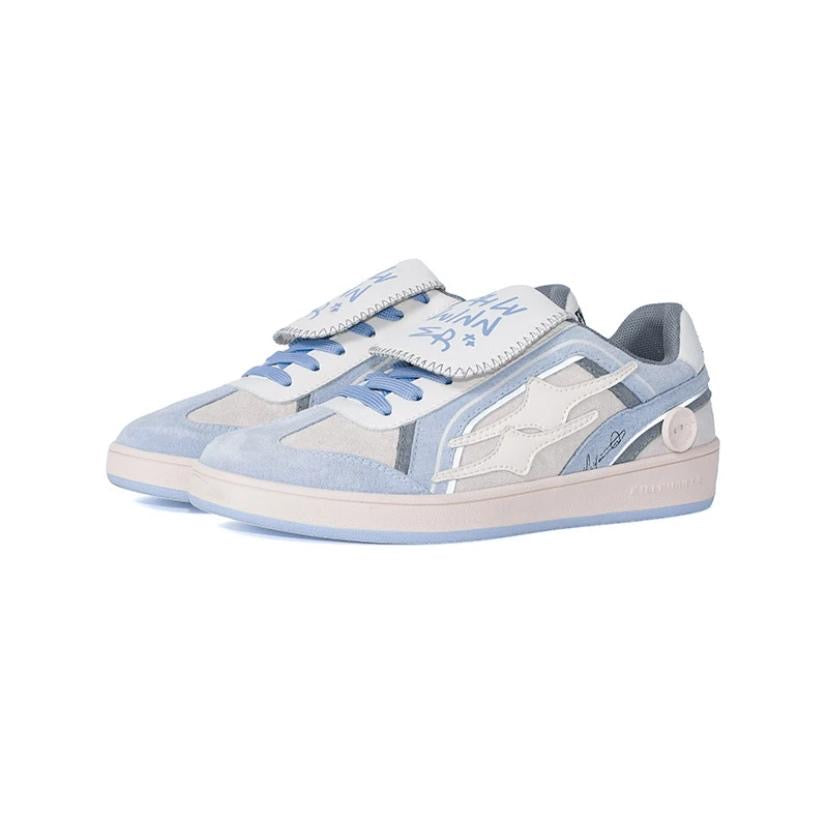 預訂 Preorder 韓國大熱 Killwinner 蕾絲花邊 緞帶 長舌 徳訓鞋 水晶藍 German Trainer Baby Blue
