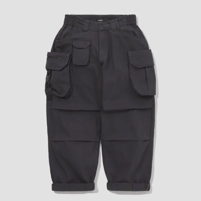 LAKH Supply 5th Anniversary 10 Pockets Cargo Pants Polyester Ripstop Grey 5TPC-PRGY