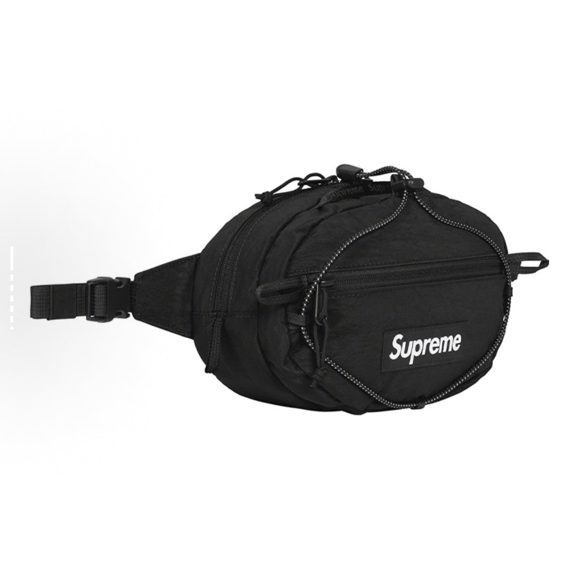 Supreme FW20 Waist Bag Black Cordura Fabric FW20B10