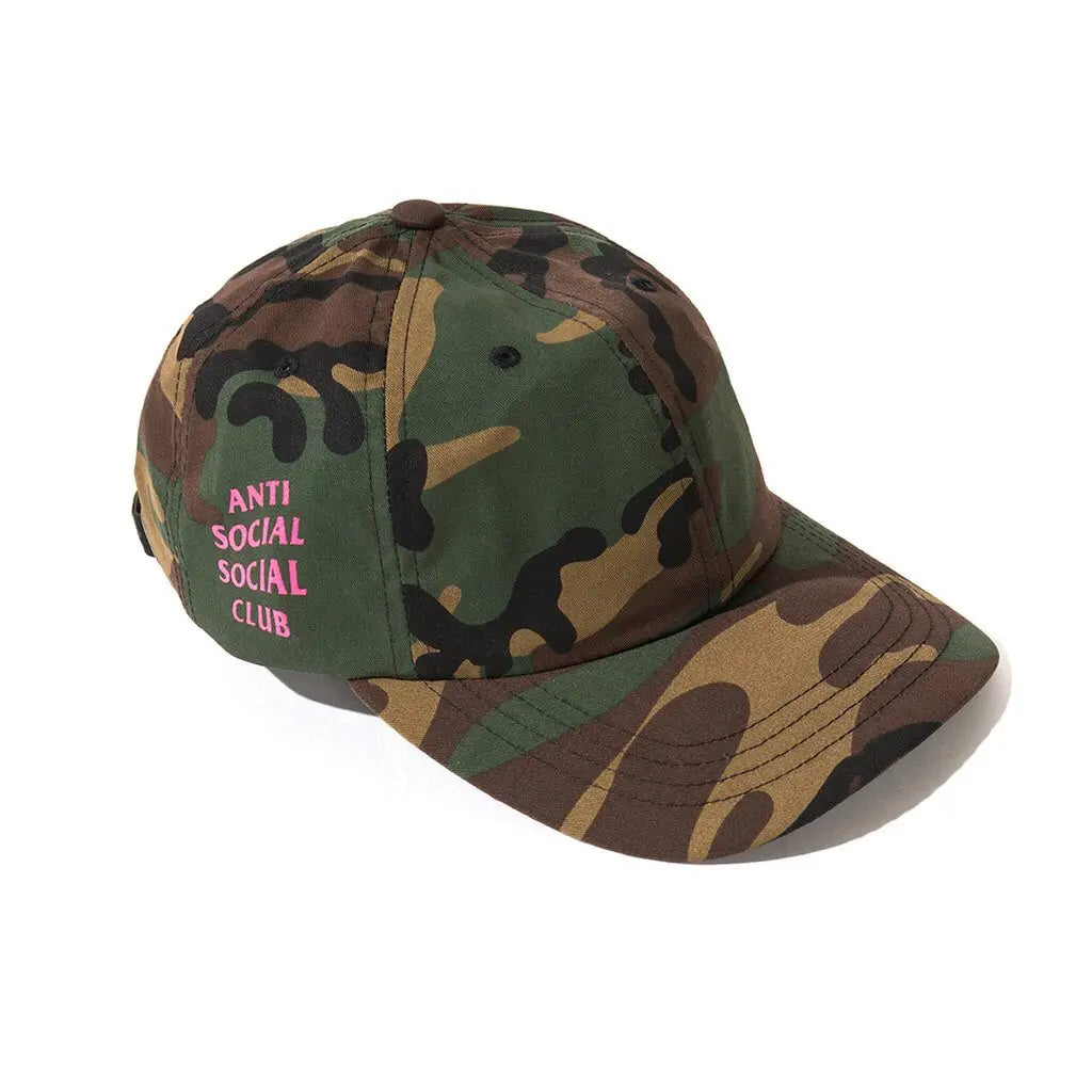 Anti Social Social Club ASSC Wine Wired Cap Camo