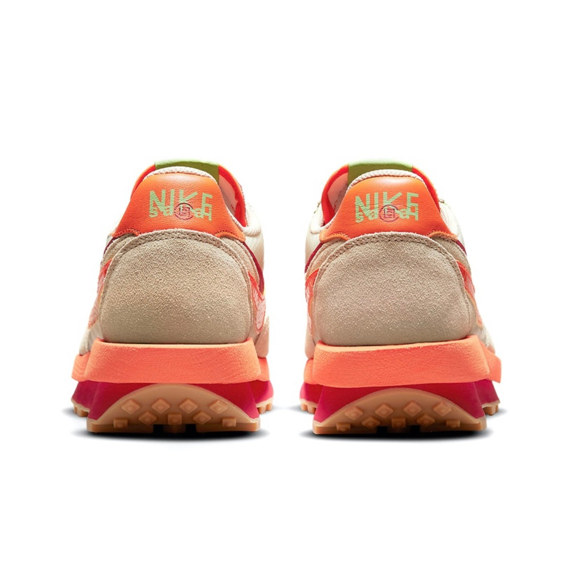 Nike x Clot x Sacai LD Waffle KOD Orange DH1347-100