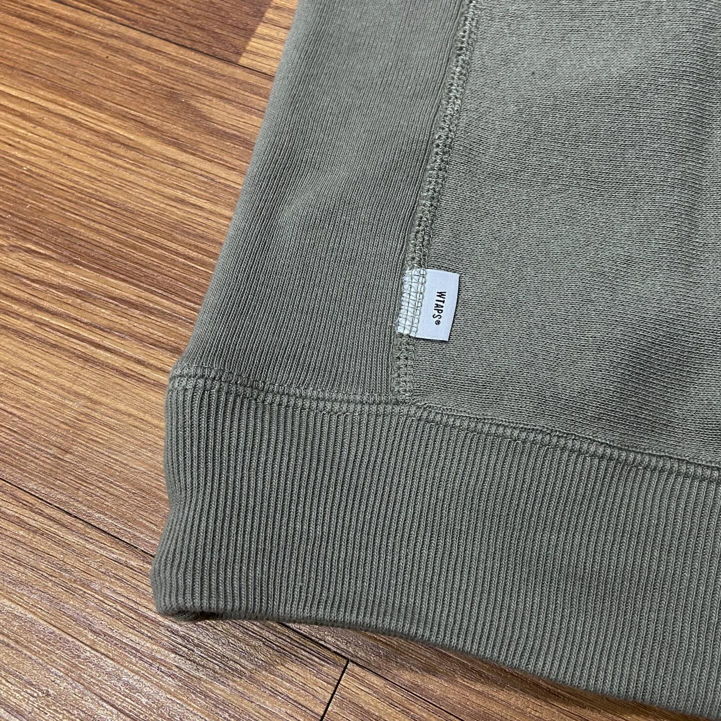 Wtaps x Champion Reverse Weave (R) Crewneck Sweatshirt Olive (Display Item)