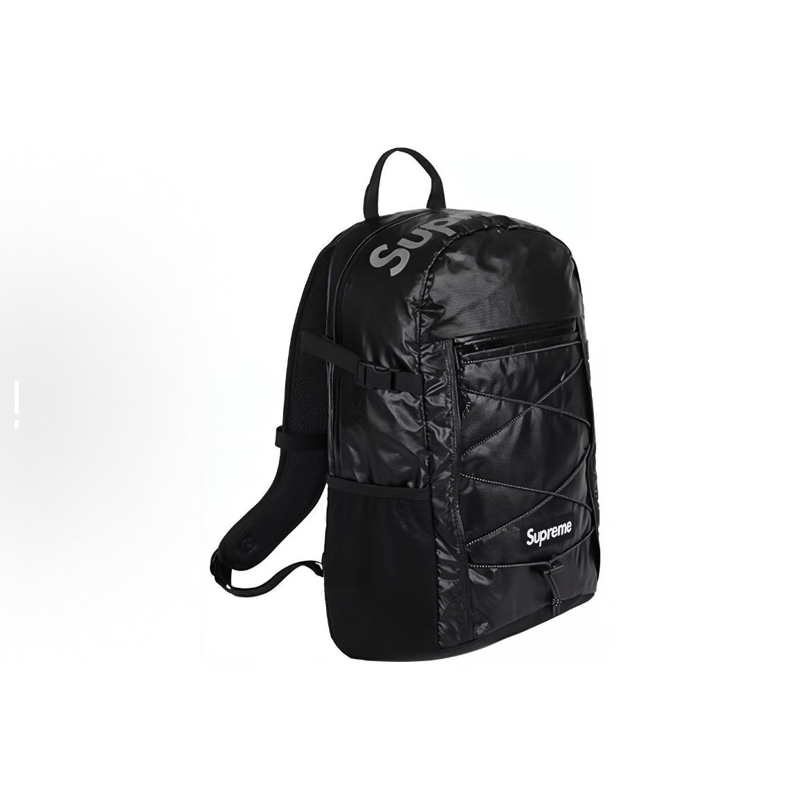Supreme FW17 Backpack Black Cordura Advanced Fabrics 3M Logo