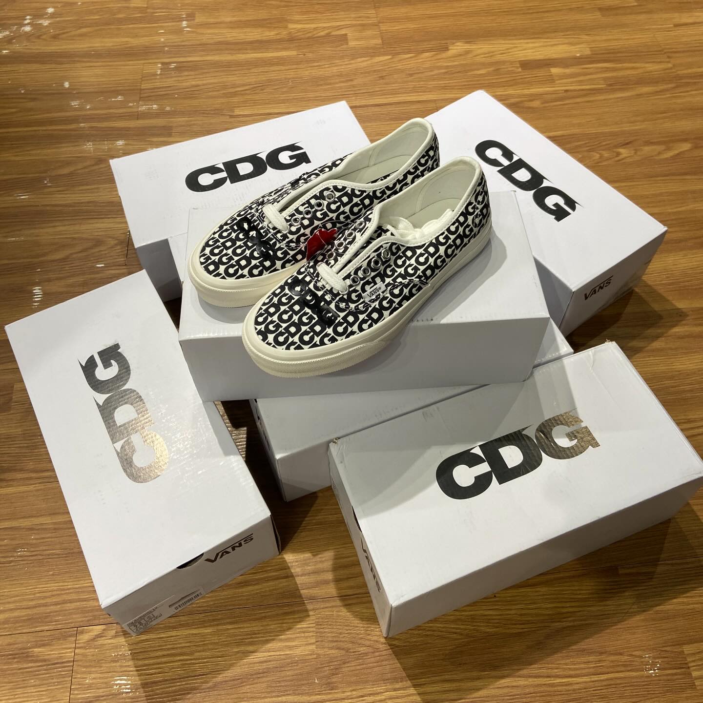 Comme des Garçons (CDG) x Vans Authentic OG LX