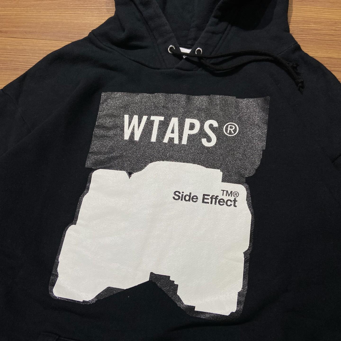 Wtaps Side Effect Hooded Sweatshirt Black (Display Item)
