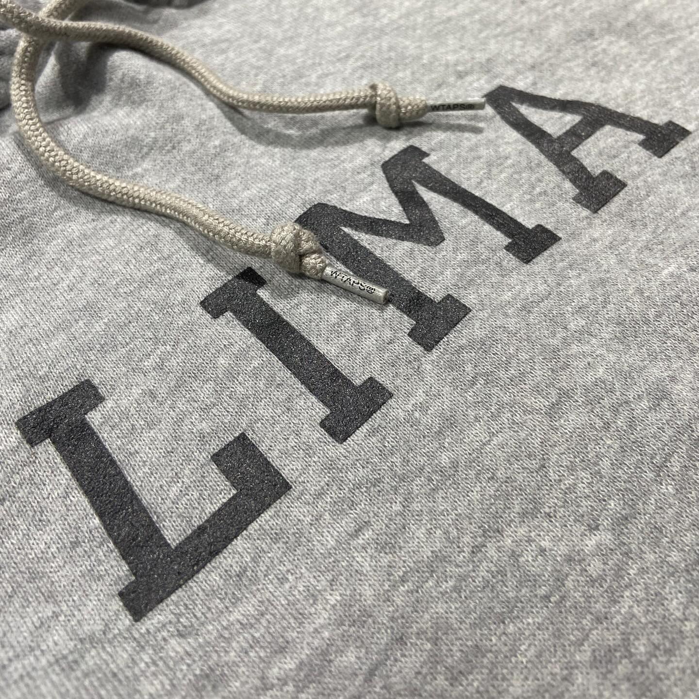Wtaps Academy Hooded Sweatshirt / Cotton LIMA Grey (Display Item)