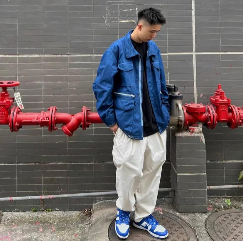 NORLN NR Vintage Indigo Dyed M65 Jacket
