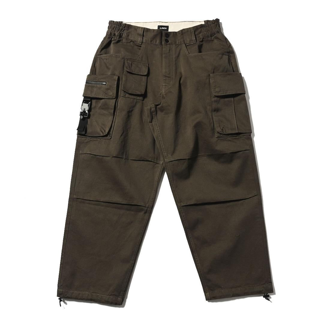 LAKH Supply 10 Pockets Cargo Pants Redline Olive TPC-RLOL