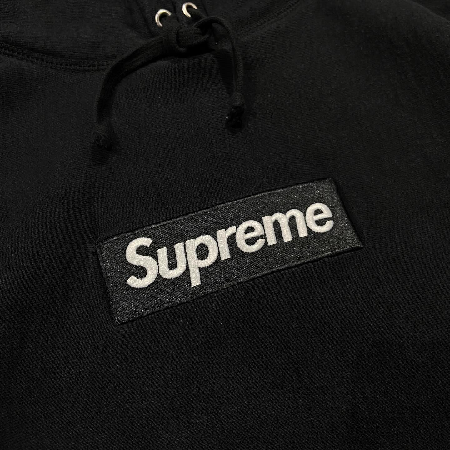 Supreme Box Logo Hooded Sweatshirt Black (Display Item)