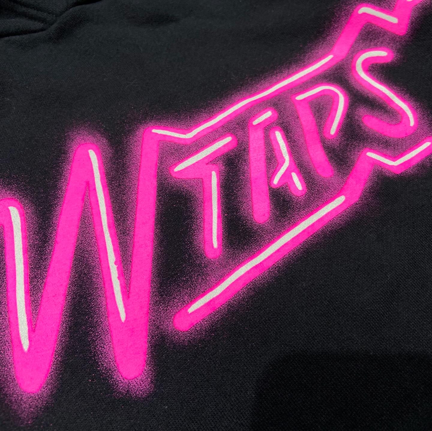 Wtaps Sizer Hooded Sweatshirt / Cotton Black (Display Item)