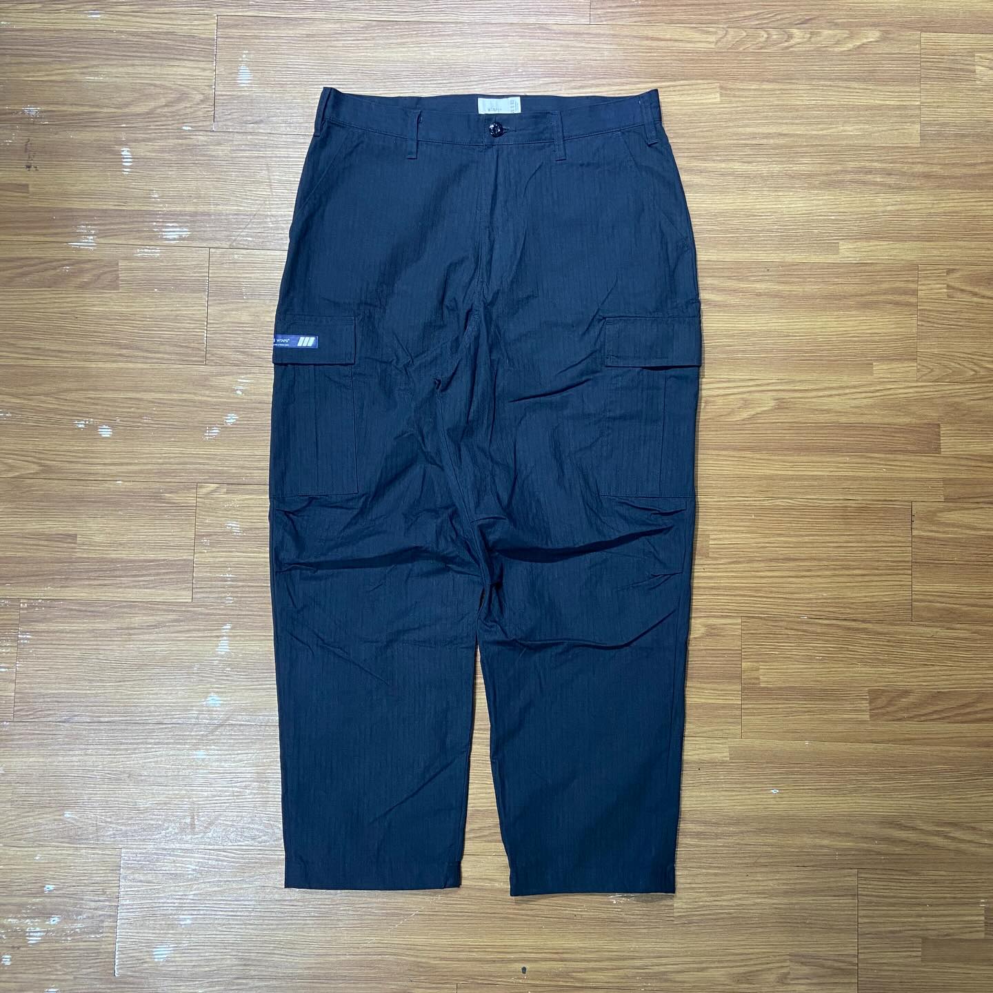 WTAPS MILT9602 TROUSERS / NYCO. RIPSTOP (挻身格仔軍布) Navy (Display Item)