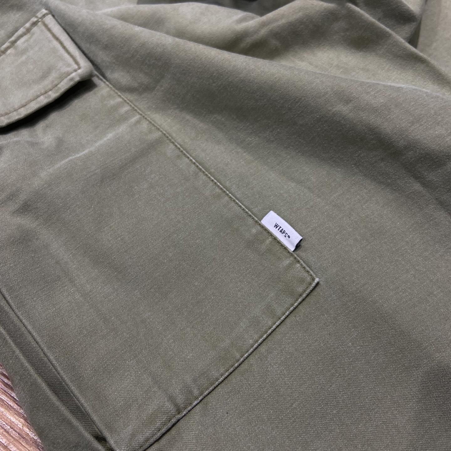 WTAPS TROUSERS CARGO / COTTON. SATIN Olive (Used)