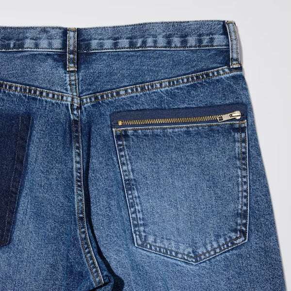 Undercover x GU Washed Denim Jeans Indigo Blue