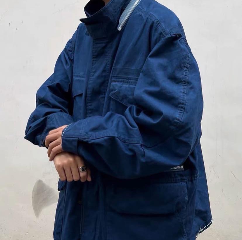 NORLN NR Vintage Indigo Dyed M65 Jacket