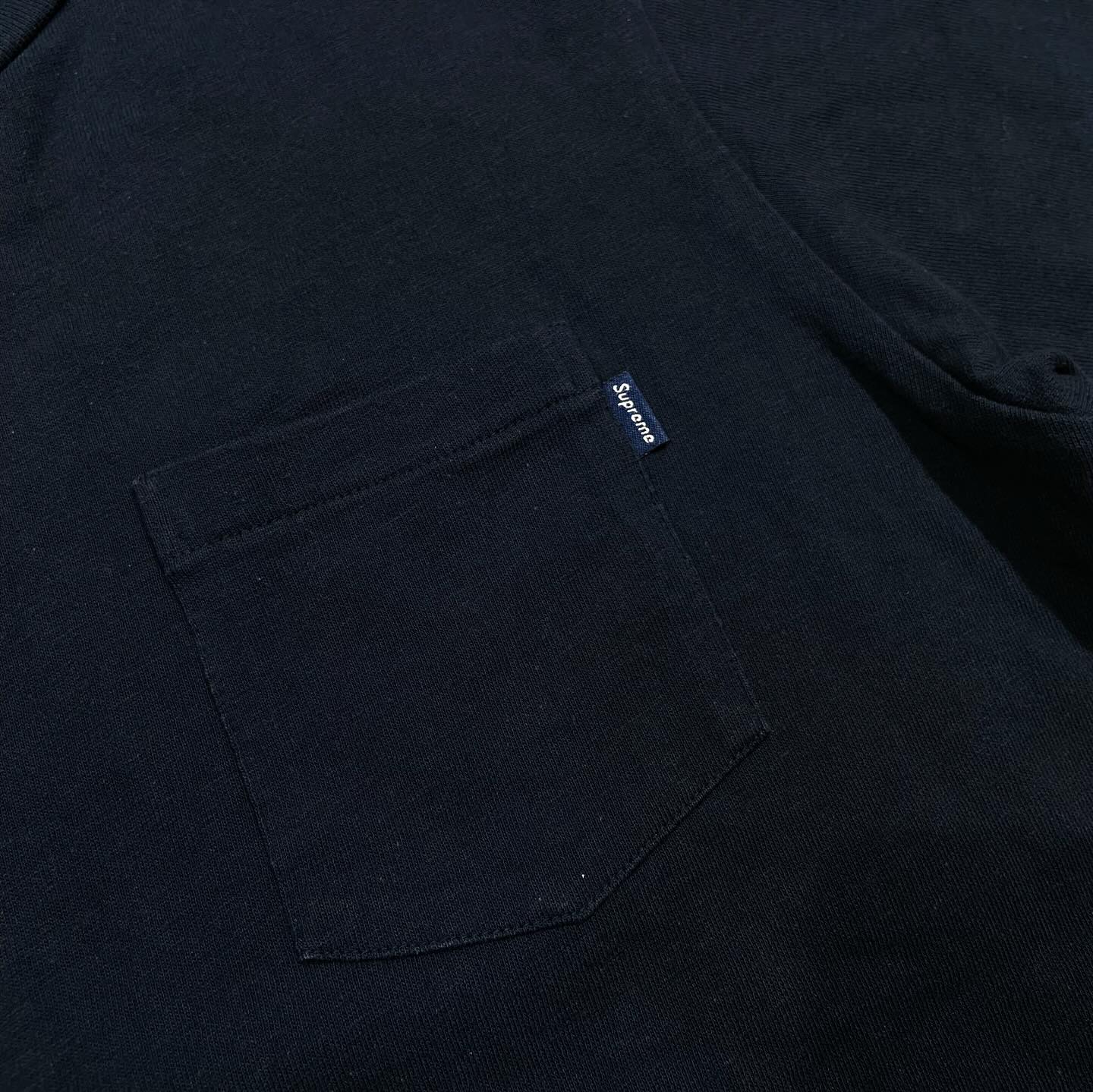 Supreme Pocket Tee SS Top Dark Navy (Used)