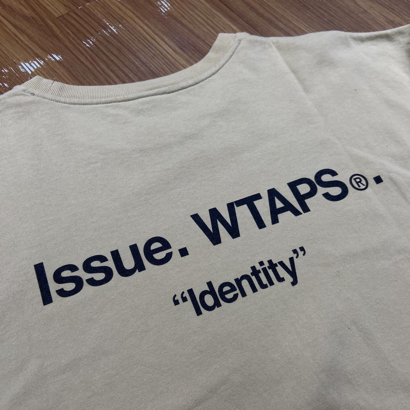 Wtaps Identity S/S Tee Beige (Used)