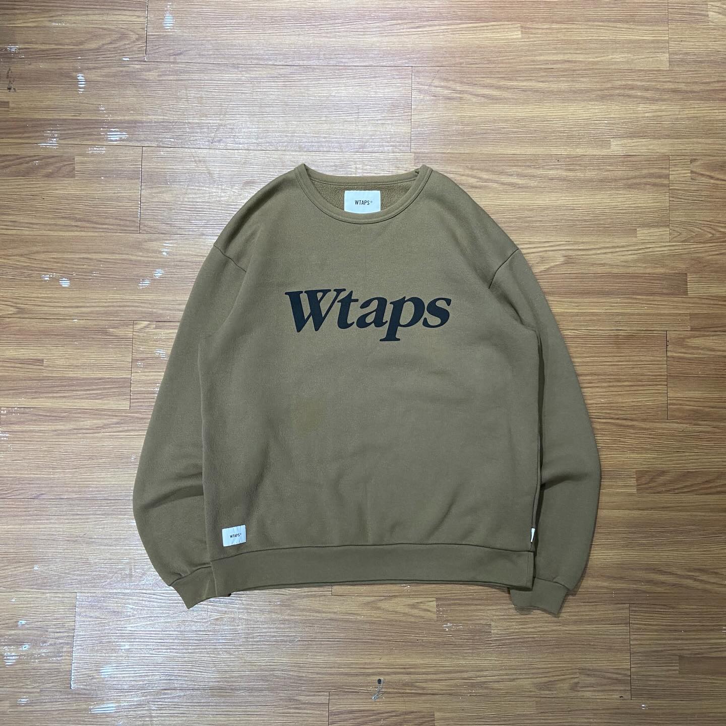 wtaps 20ss COLLEGE DESIGN CREW NECK XL wtaps 20ssモックネック XL