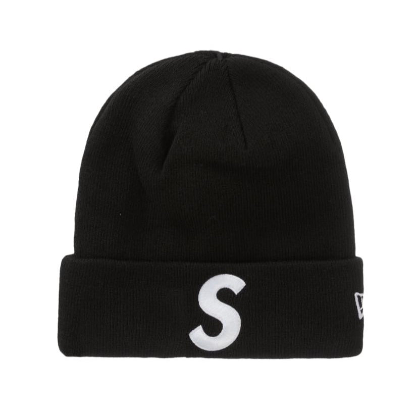 Supreme x New Era S Logo Beanie Black