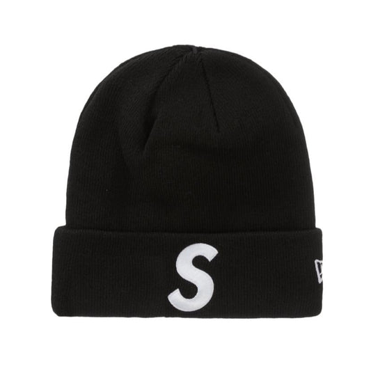 Supreme x New Era S Logo Beanie Black