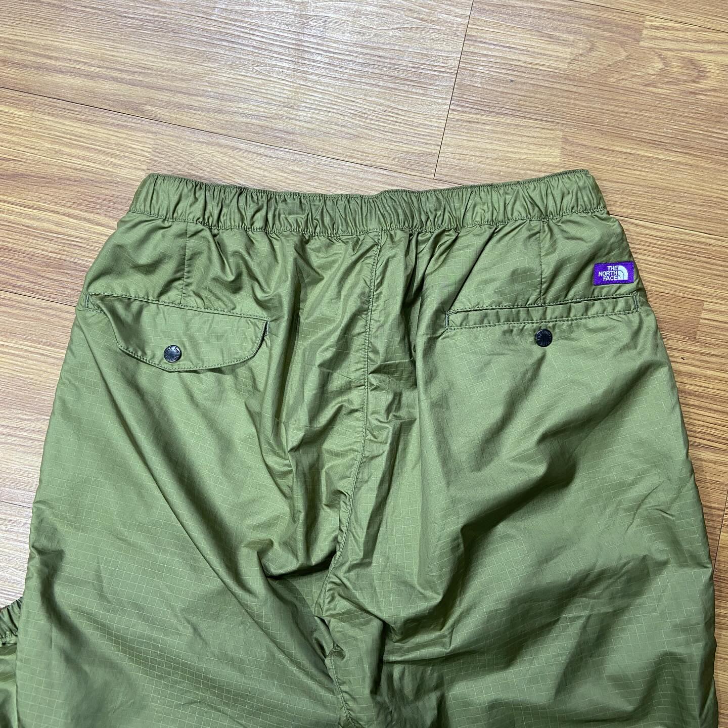 The North Face The Purple Label Brushed Weather Mountain Wind Pants Olive