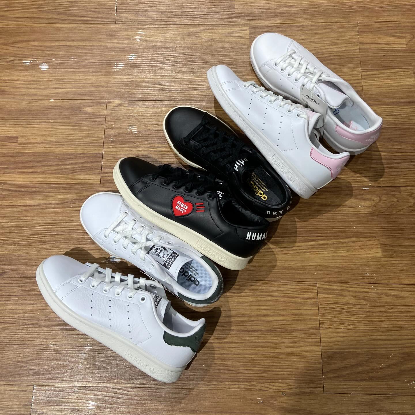 【未使用】 HUMAN MADE Stan Smith FY0736 Adidas x Human Made Stan Smith Black FY0736 | KixBros