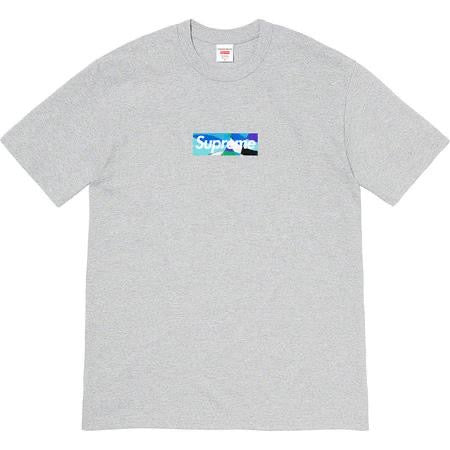 Supreme Emilio Pucci Box Logo Tee Grey/Black Grey/Blue