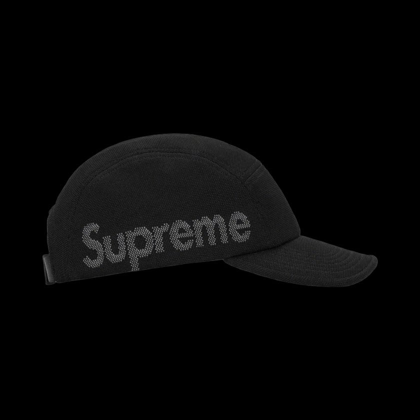 Supreme Jacquard Pique Camp Cap Black (Display Item)