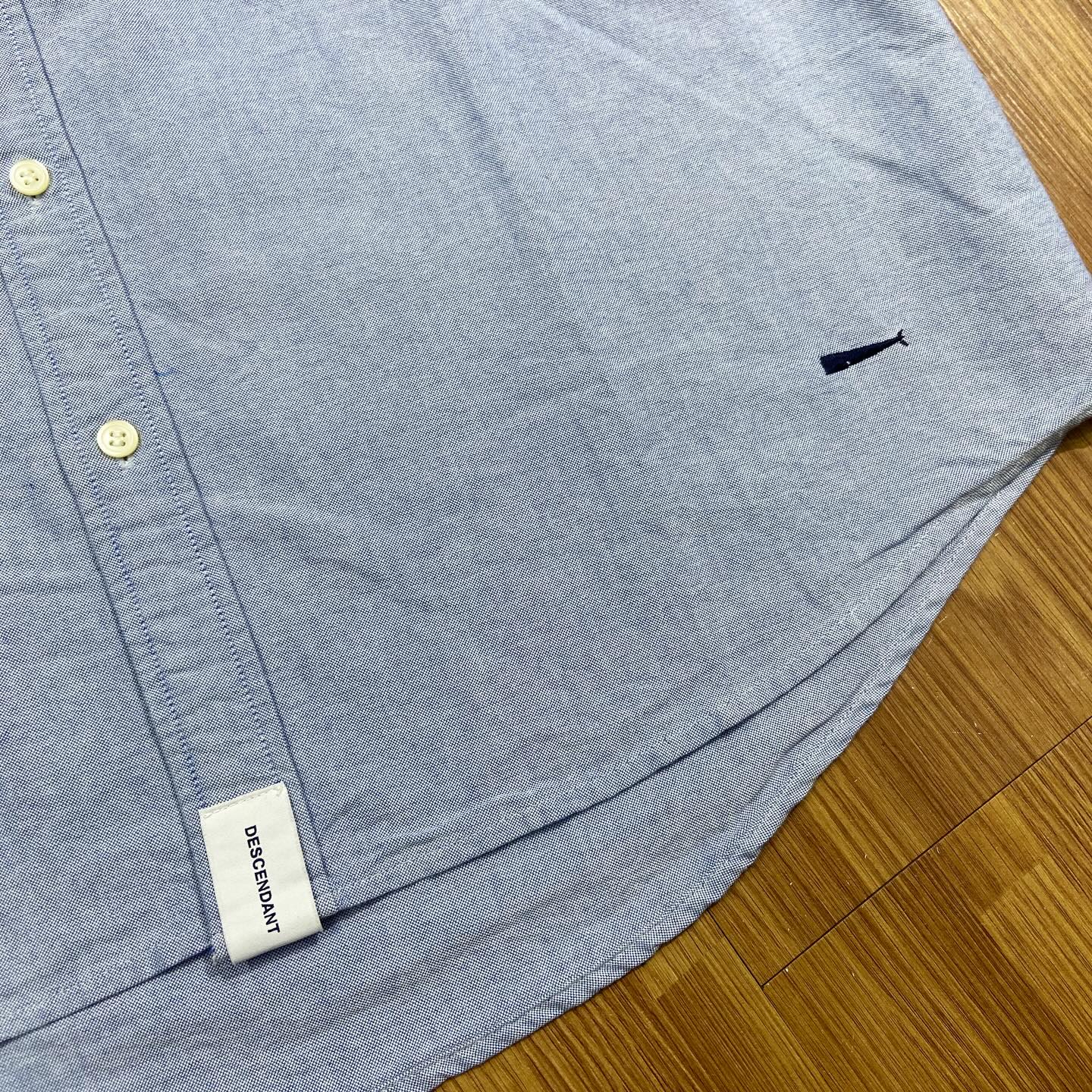 DESCENDANT TRUMAN BD SS SHIRT🐳 Blue (Display Item)