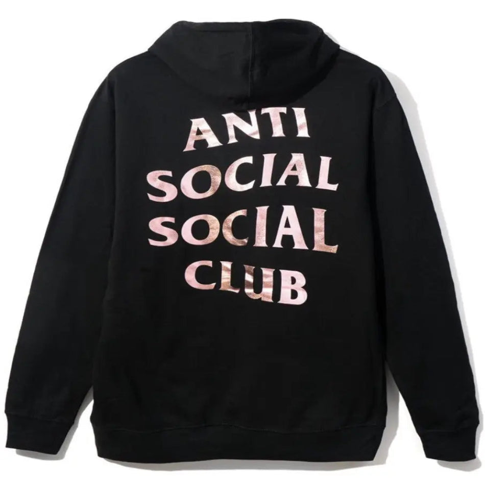 Anti Social Social Club ASSC Stressed Hooded Sweatshirt Hoodie Black