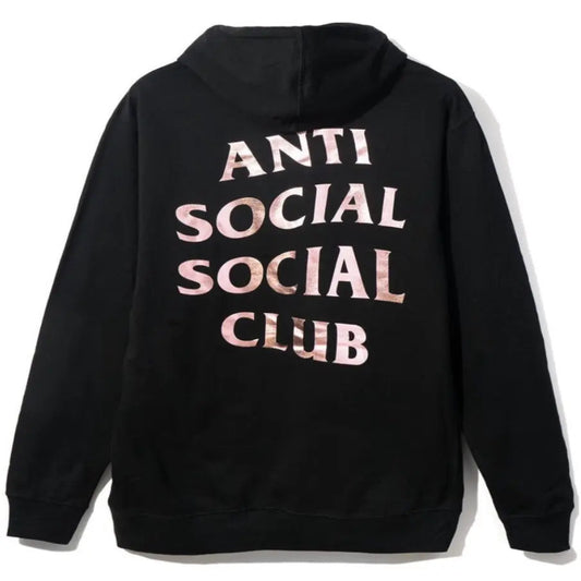 Anti Social Social Club ASSC Stressed Hooded Sweatshirt Hoodie Black