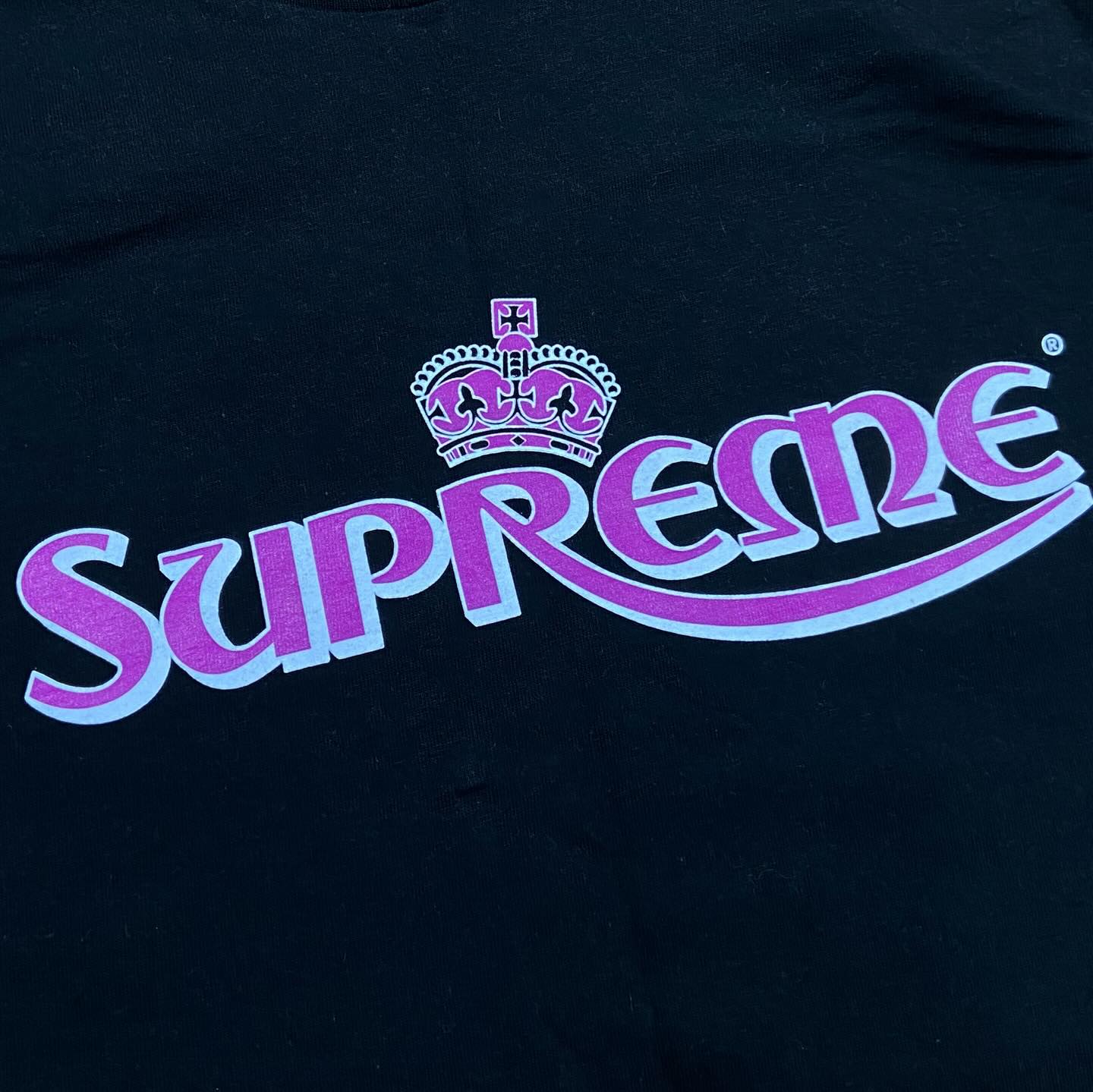 Supreme Crown Tee Black (Used)