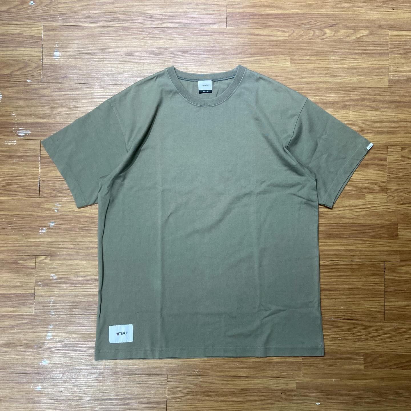 WTAPS GPS SS / COTTON. TEE Olive Drab (Display Item)