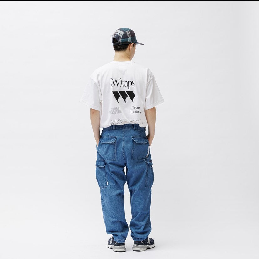 WTAPS MILT2301 TROUSERS / COTTON. DENIM Black Denim (Display Item)