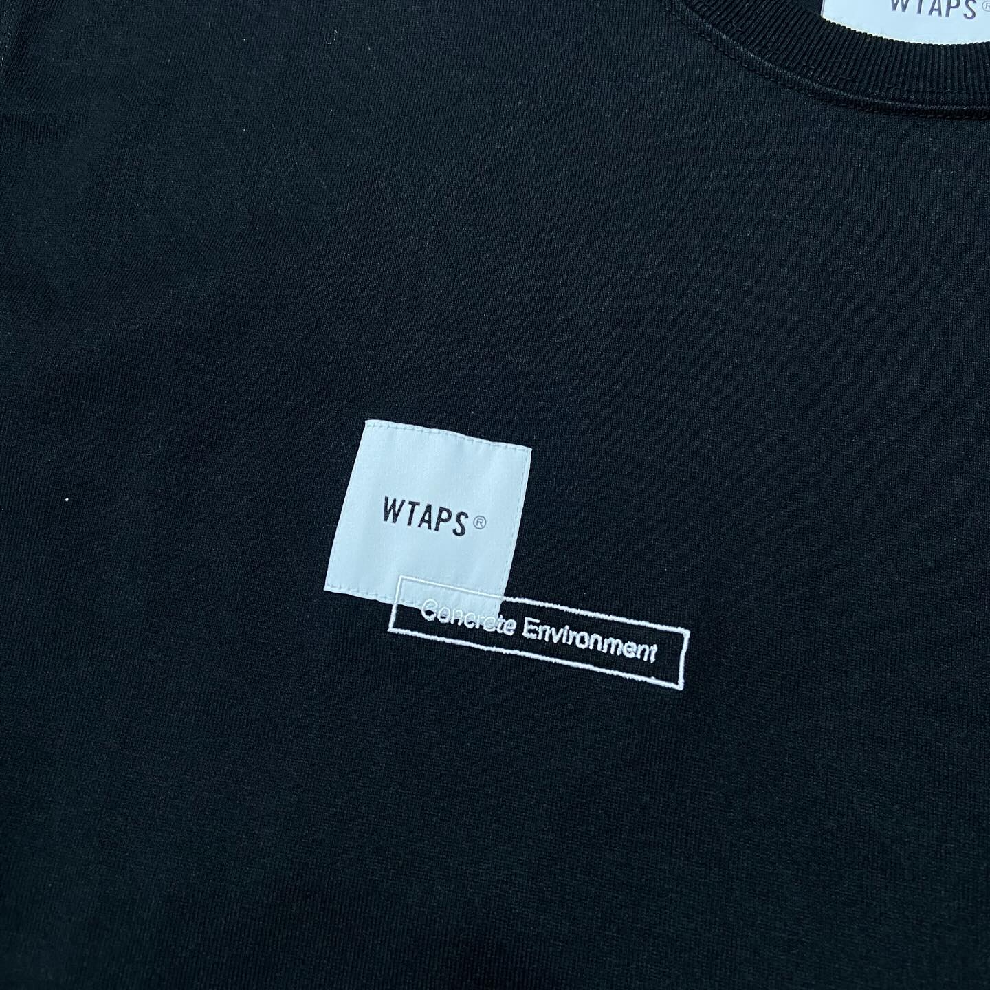 WTAPS HOME BASE SS / COTTON. TEE Black