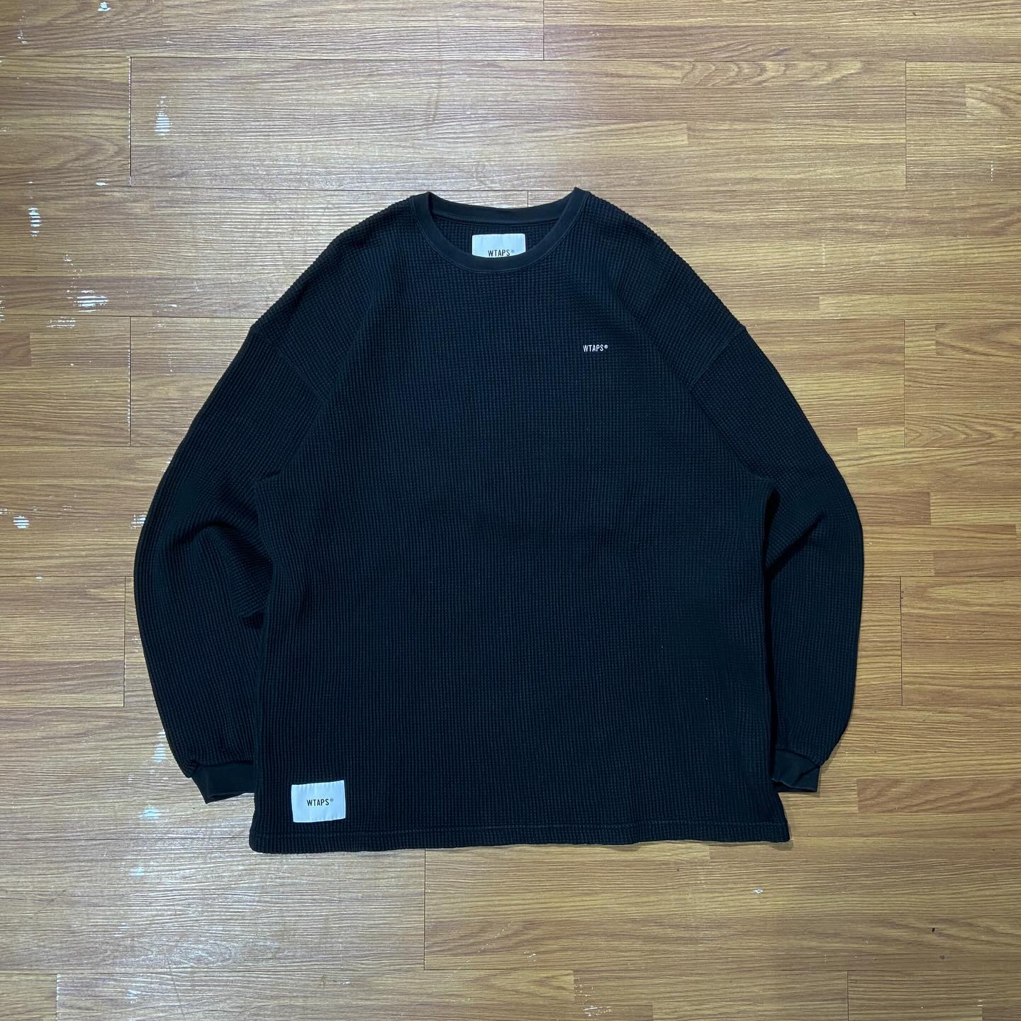 トップス WTAPS 22A/W Waffle LS COTTON Loose Sign トップス