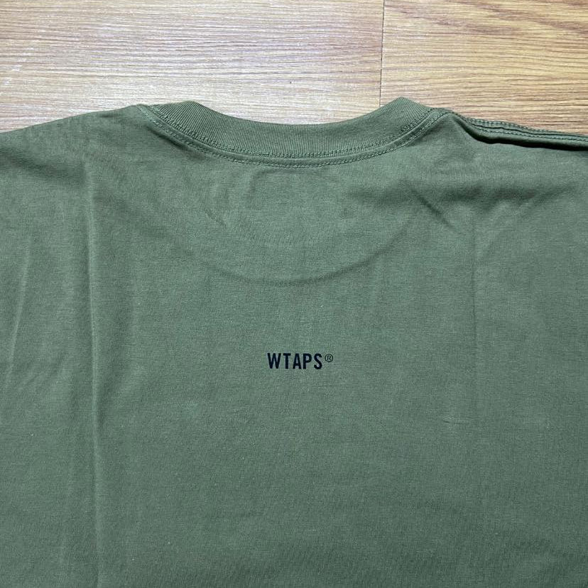 WTAPS FABRICATION SS / COTTON. TEE (Made in Japan🇯🇵) Olive Drab (Display Item)