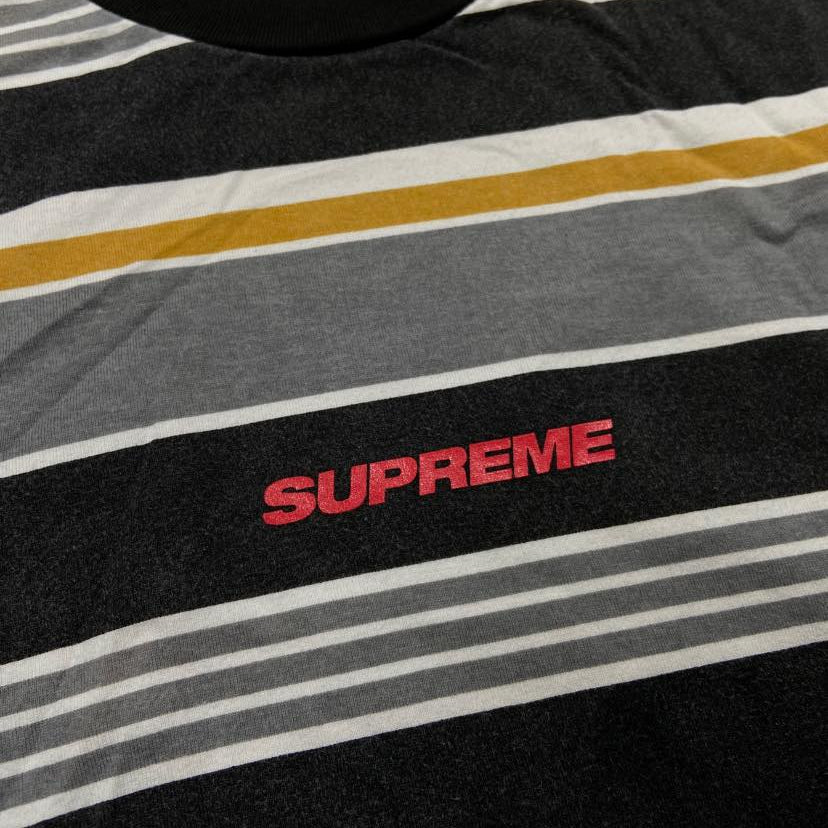 Supreme Stripe S/S Top Black (Display Item)