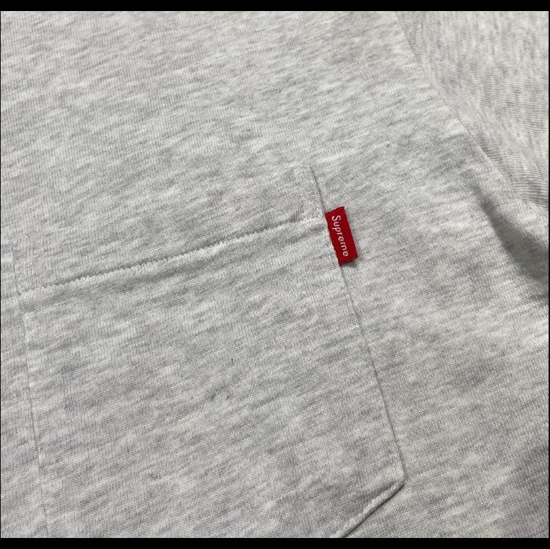 Supreme Pocket Tee SS Ash Grey (Used)