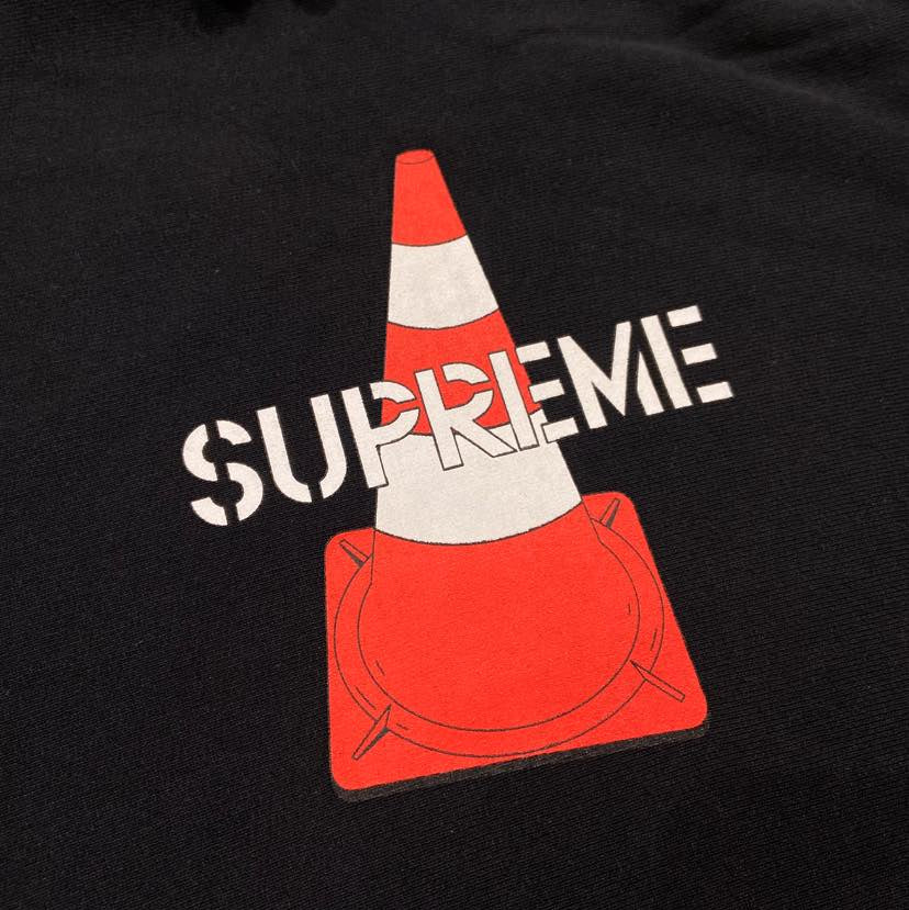Supreme Cone Hooded Sweatshirt (Made in Canada) Black (Display Item)
